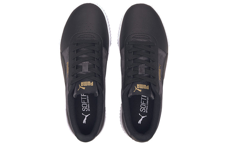 (WMNS) PUMA Carina Tie Dye Sneakers Black 371117-02