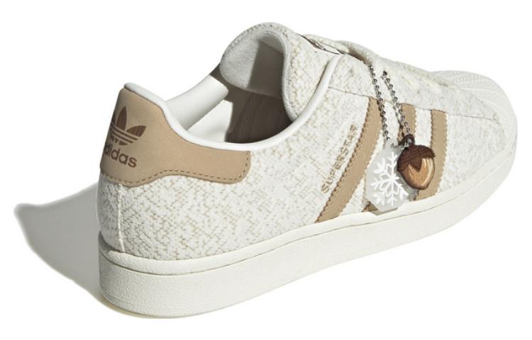 (WMNS) adidas Originals Superstar 'White Khaki' IF3883