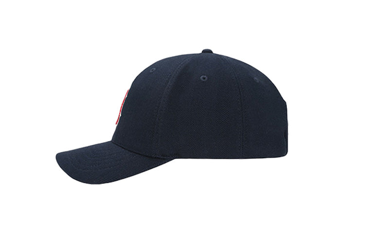MLB Alphabet Embroidered Baseball Cap Navy Blue 32CPWZ011