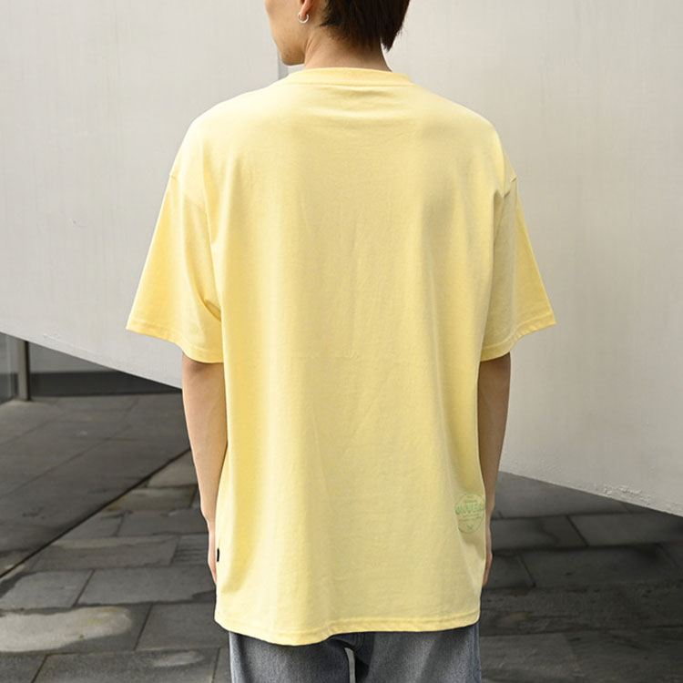 Converse Worldwide Class T-Shirt Asia Sizing 'Yellow' 10021508-A02