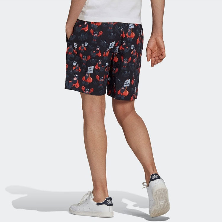 Men's adidas Casual Cozy Sports Black Shorts HA4697