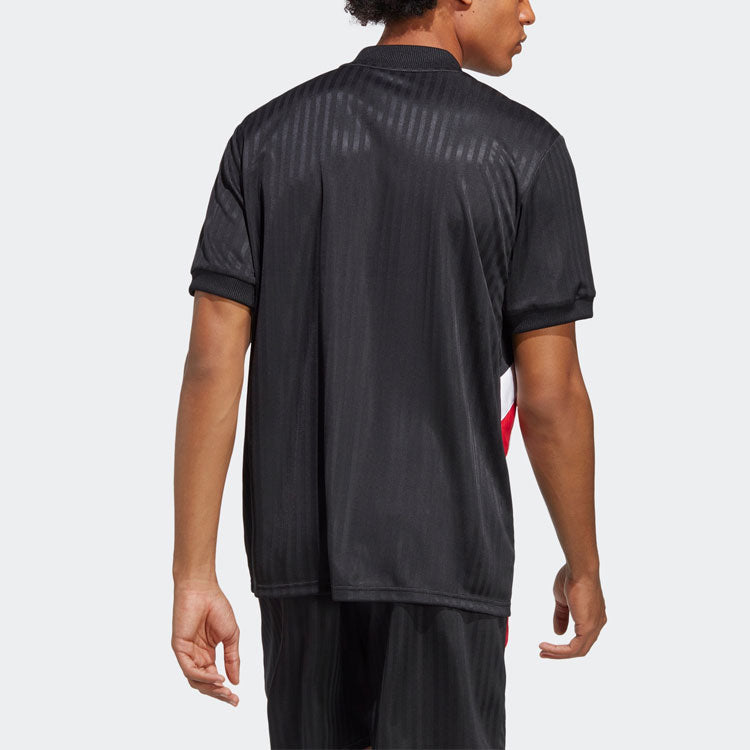 adidas Manchester United Icon Jersey 'Black' HT2002