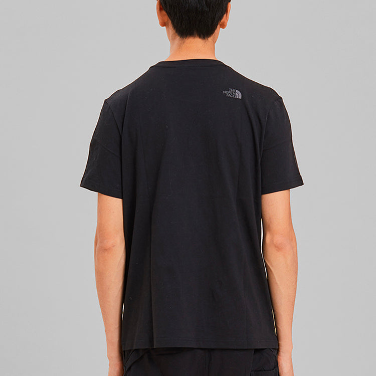 Men's THE NORTH FACE 19ss Outdoor Sports Short Sleeve Black A9UP-JK3