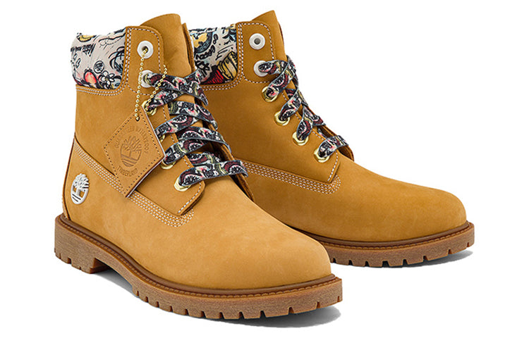 (WMNS) Timberland Made With Liberty Fabrics 6 Inch Boot 'Yellow' A5XA7W