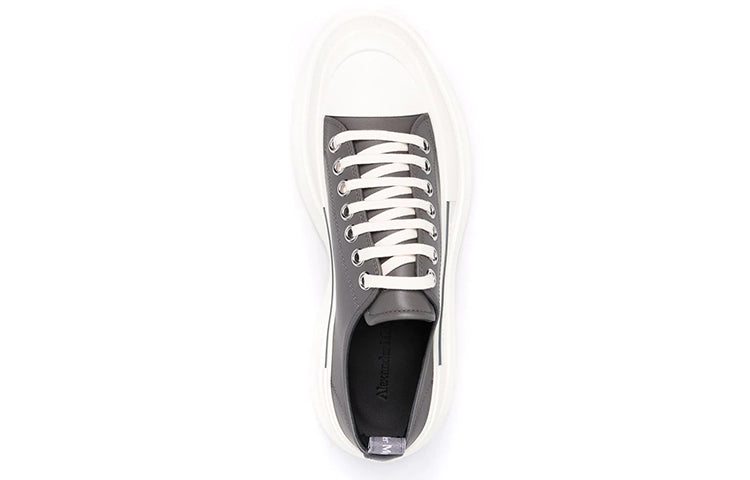 Alexander McQueen Tread Slick Sneakers 'Grey White' 627225WIAG63476