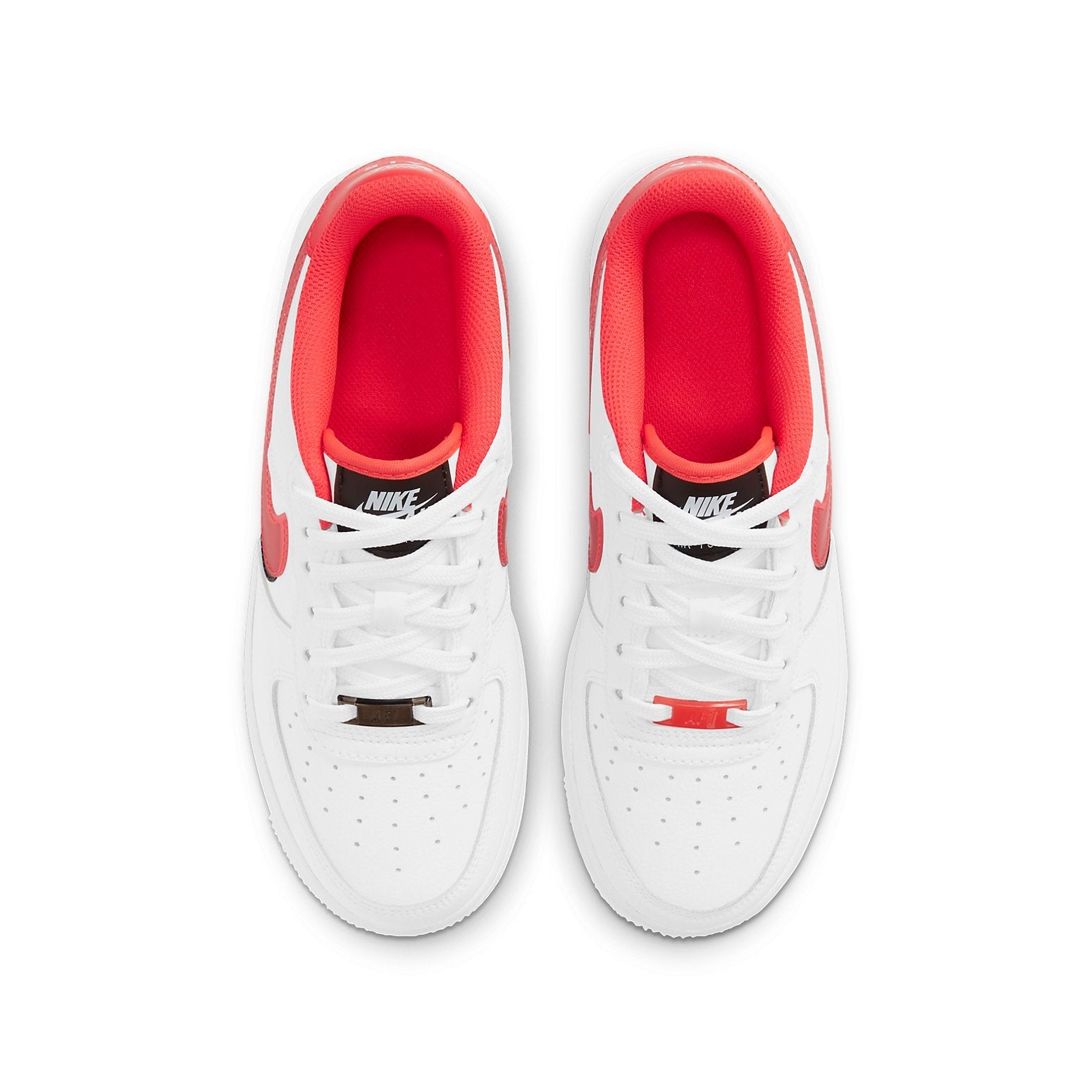 (GS) Nike Air Force 1 LV8 'Double Swoosh - Bright Crimson' CW1574-101