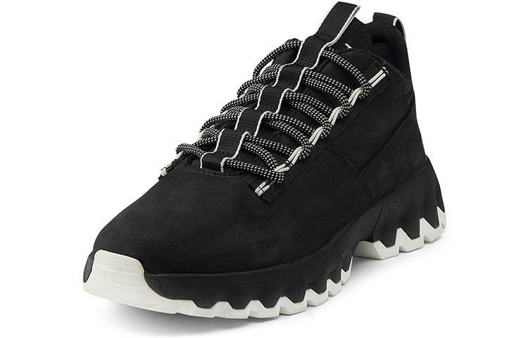 Timberland Greenstride Edge Low Sneakers 'Black Nubuck' A2KSFW