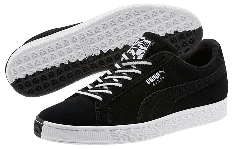 PUMA Suede Classic 'Other Side' Casual Sneakers Black/White 369206-01