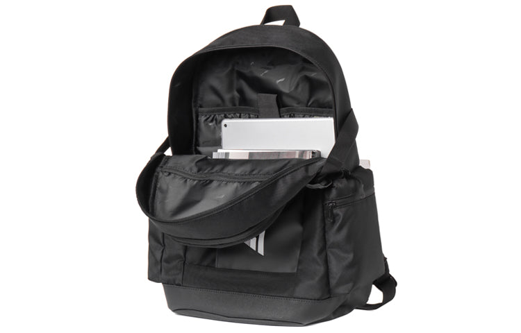 Li-Ning Logo Training Backpack 'Black White' ABSQ552-1000