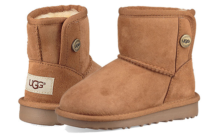 UGG Snow Boots Big Boys Brown 1017381K-CHE
