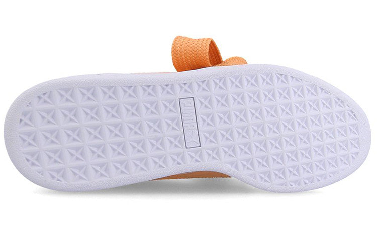 (WMNS) PUMA Basket Heart Patent Dusty Coral 363073-16