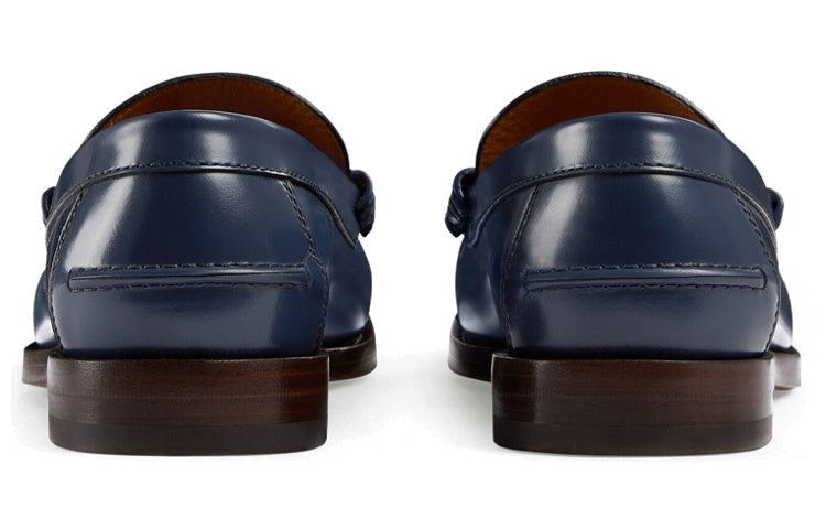Gucci Interlocking G Loafer 'Blue' 738470-17X00-4157