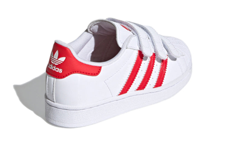 (PS) adidas originals Superstar Cf C Red/White FZ0643
