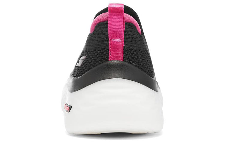 (WMNS) Skechers Go Walk Hyper Burst 'Black Pink' 124586-BKHP