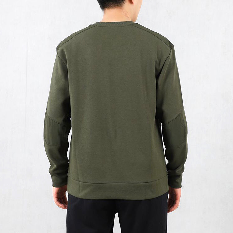 PUMA Nu-tility Round Neck Pullover Dark Green 585239-70
