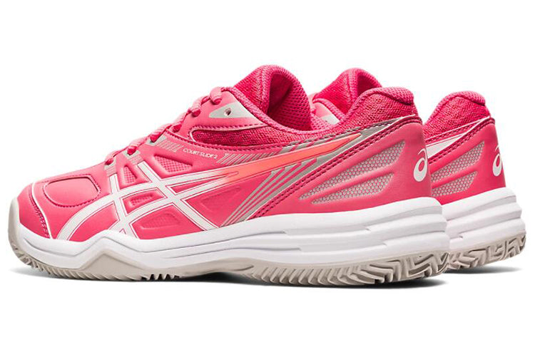 (GS) ASICS Court Slide 2 Clay 'Pink White' 1044A022-700