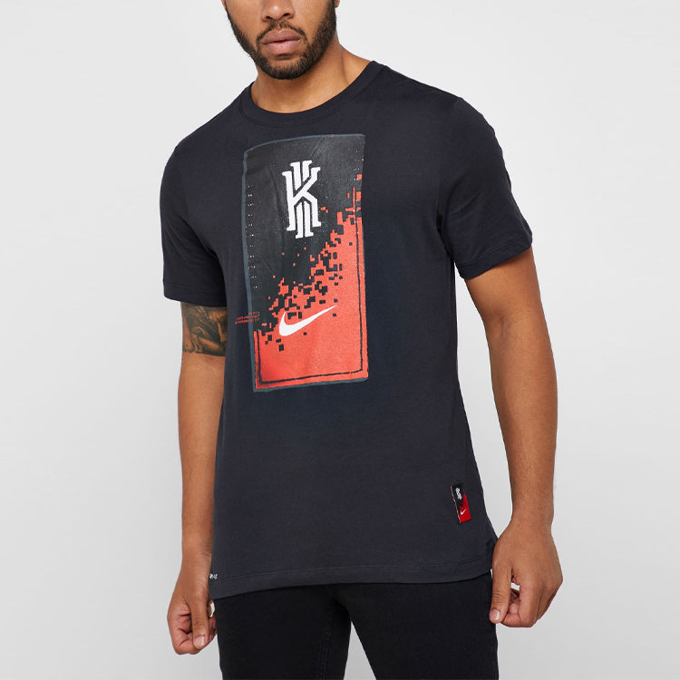 Nike Kyrie Mind T-Shirt 'Black Red' AJ9694-010