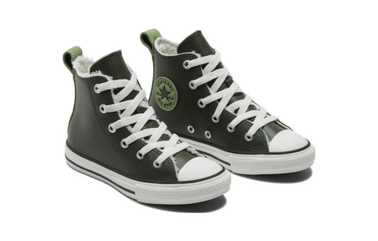 (PS) Converse Chuck Taylor All Star Lined Leather 'Green' A01471C