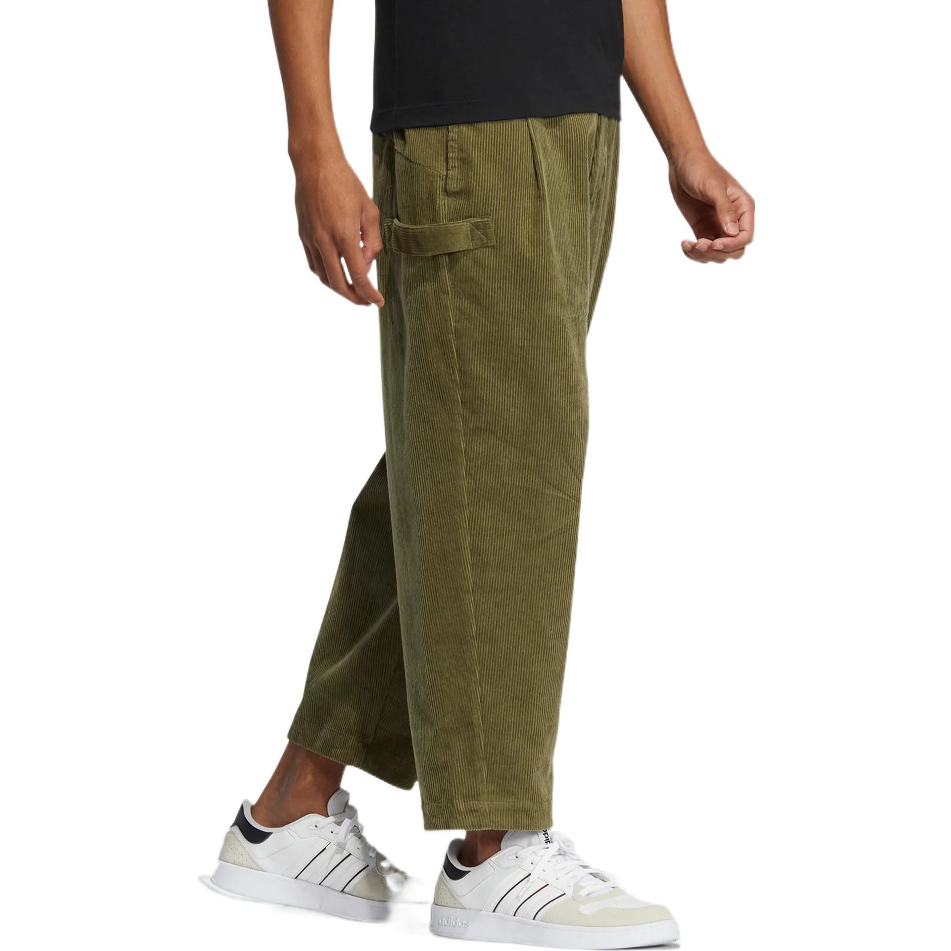 adidas Neo Corduroy Pants 'Green' HZ2422