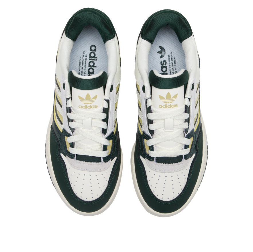 adidas Drop Step Low 2.0 'White College Green Yellow' JQ0105