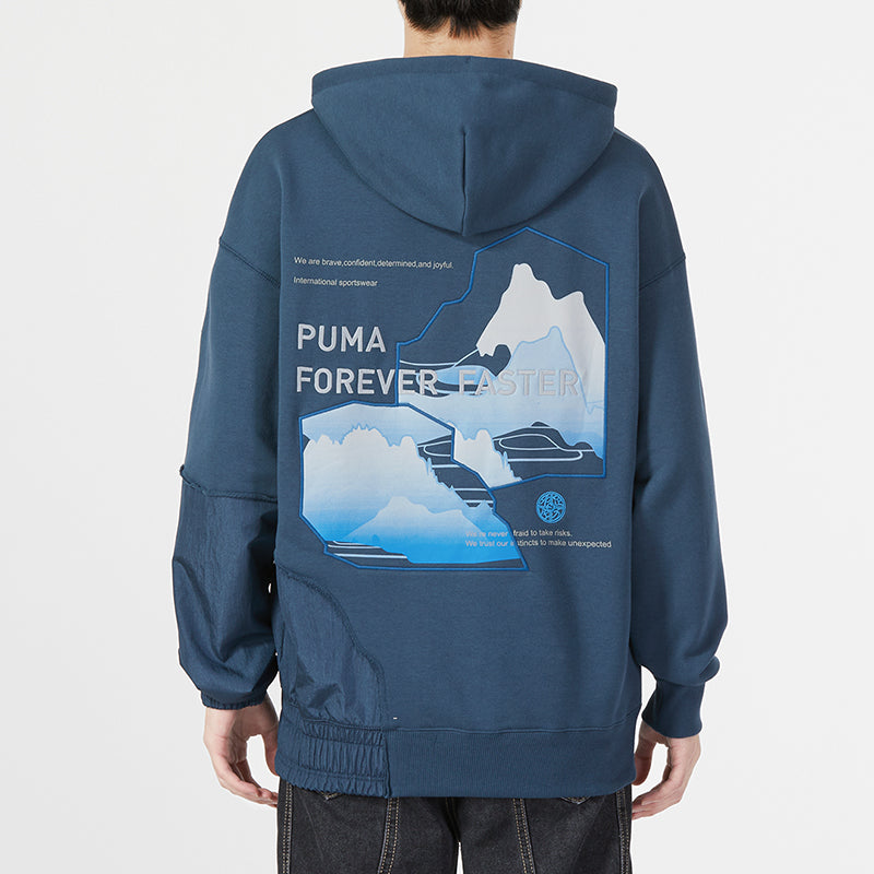 PUMA CNY Bz Zaozhi Hoodie 'Blue' 539593-16