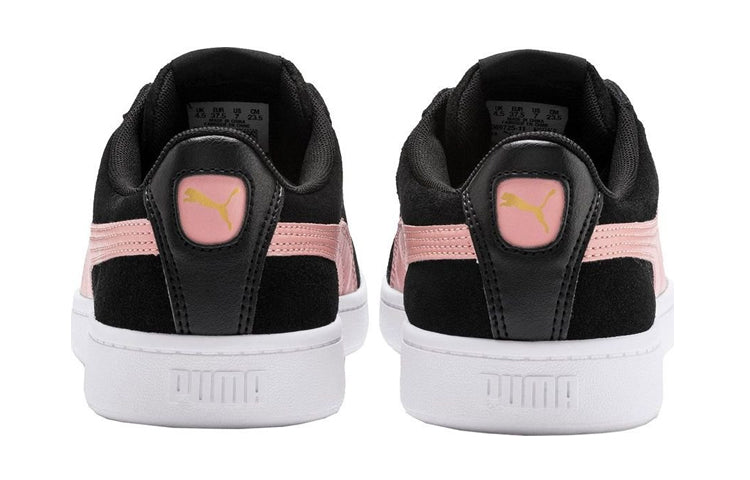 (WMNS) PUMA Vikky V2 Low-tops Sport Shoes Black/Pink 369725-37