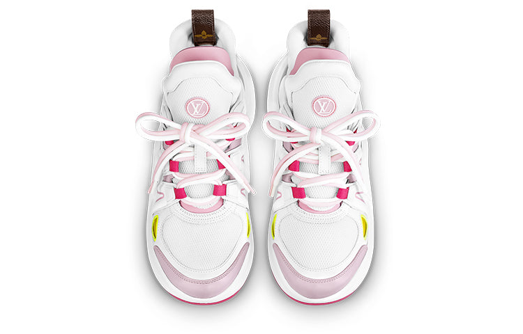 (WMNS) LOUIS VUITTON Archlight 1.0 Sneakers 'White Pink Red' 1A9511