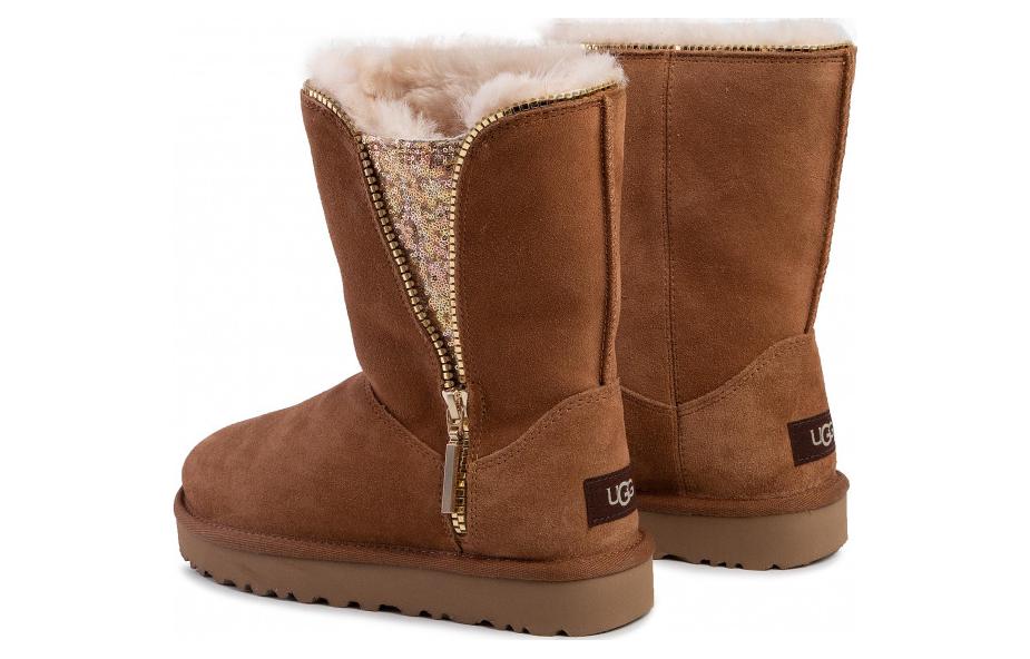 (WMNS) UGG W Classic Zip Boot 1103764-CHE