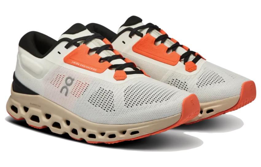 (WMNS) On Running Cloudstratus 3 'Undyed White Sand Orange' 3WD30121148