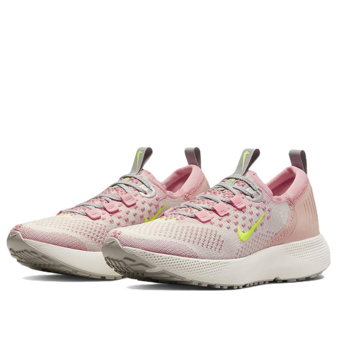 (WMNS) Nike React Escape Run Flyknit 'Pink Oxford Volt' DC4269-101