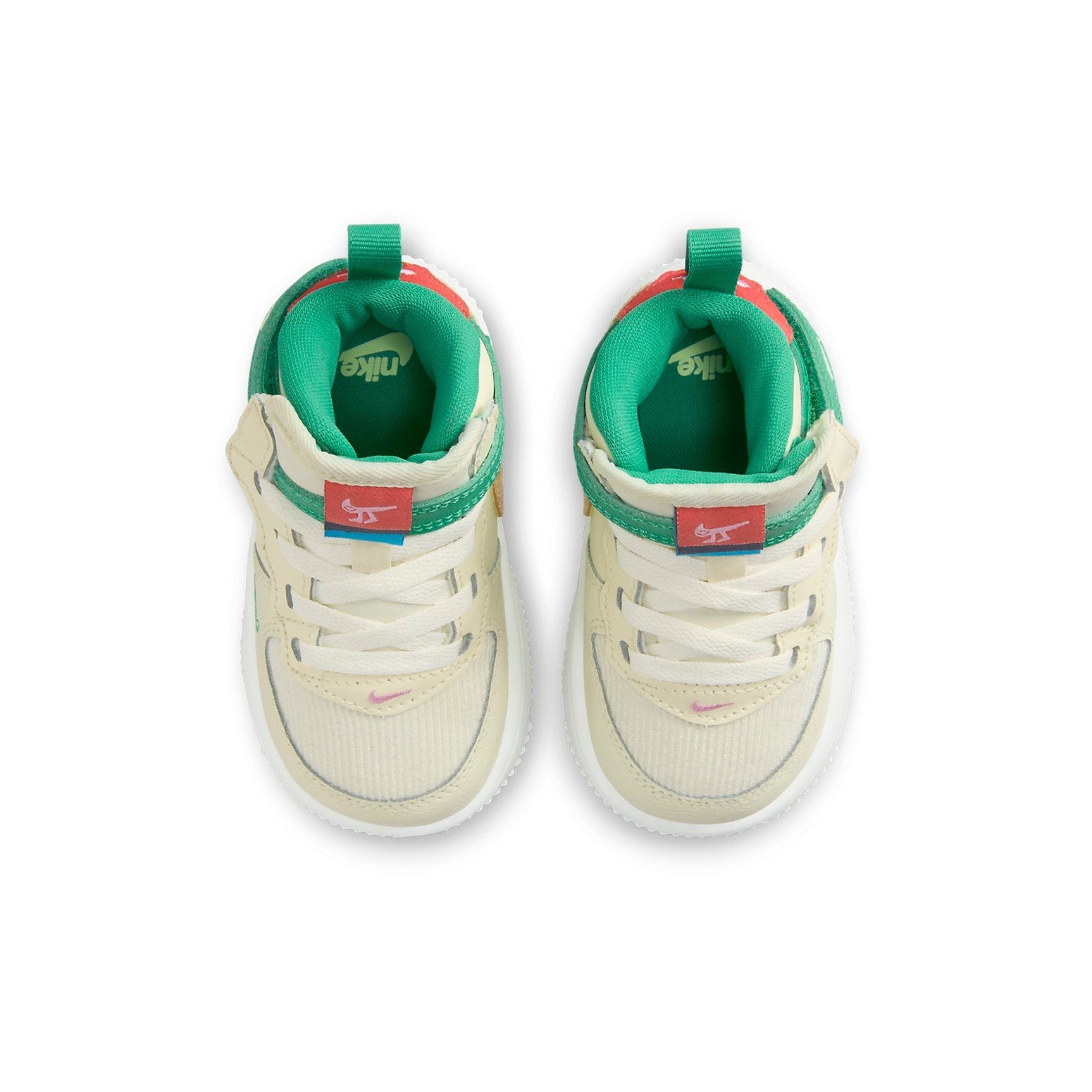 (TD) Nike Air Force 1 Mid EasyOn SE 'Coconut Milk Stadium Green' FQ3693-100