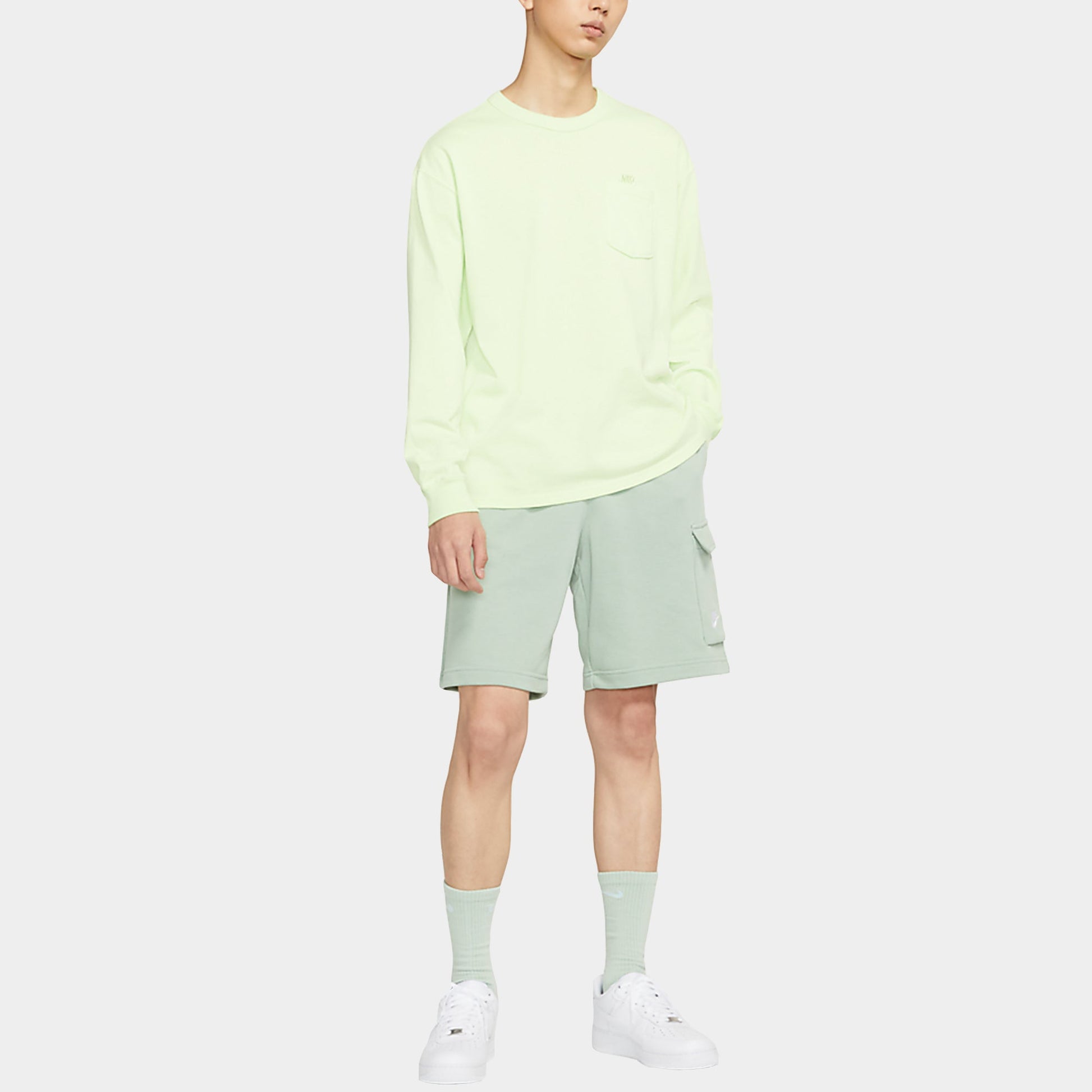 Nike Sportswear Club Cargo Big Pocket Sports Shorts Green DD7015-006