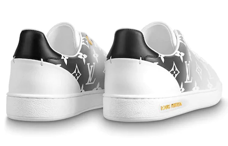 (WMNS) LOUIS VUITTON Frontrow Calfskin Sneakers Black 1A87CN