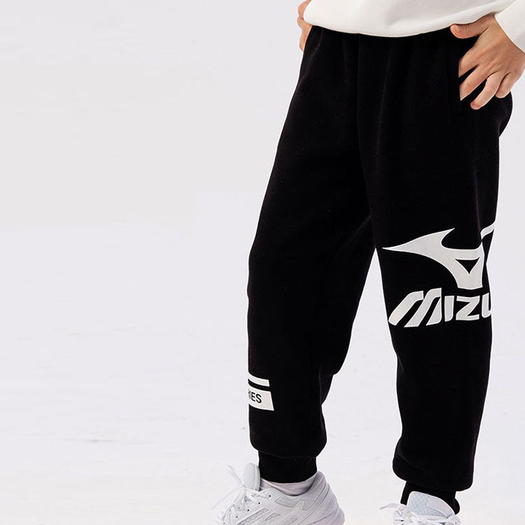 (GS) Mizuno Graphic Sweat Pants 'Black' KZ23430061
