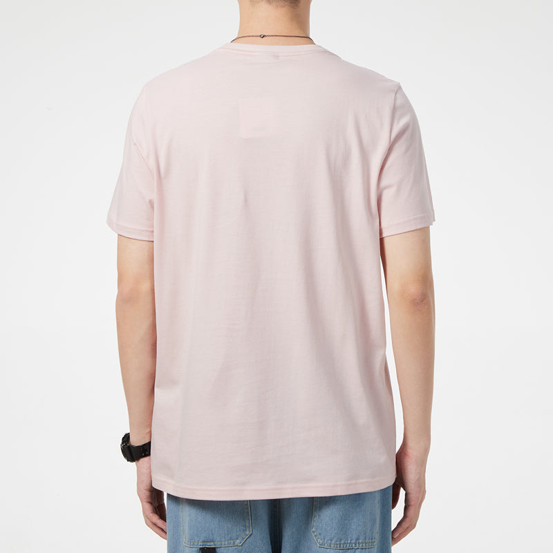 PUMA Athleisure Casual Sports Logo Printing Short Sleeve Pink Red 532280-26