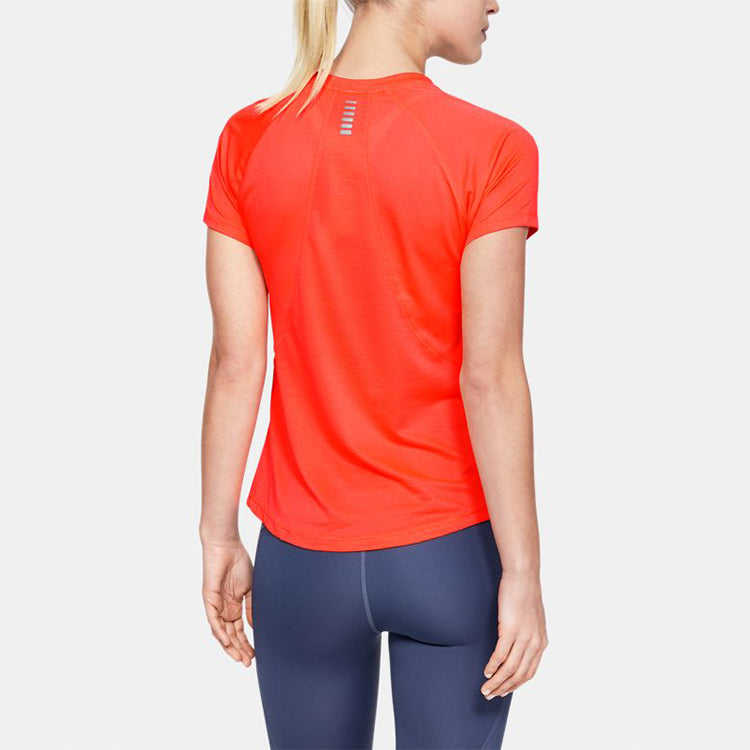 (WMNS) Under Armour Qualifier HexDelta Round-neck Red 1326504-836