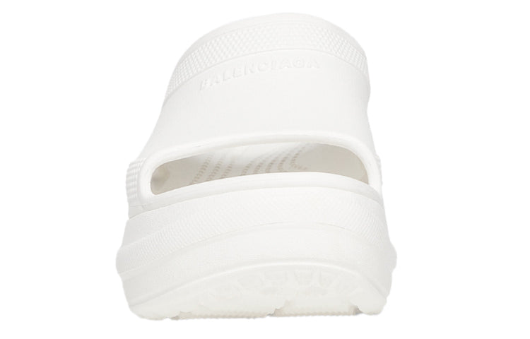 (WMNS) Balenciaga x Crocs Pool Slides 'White' 677389W1S8E9000