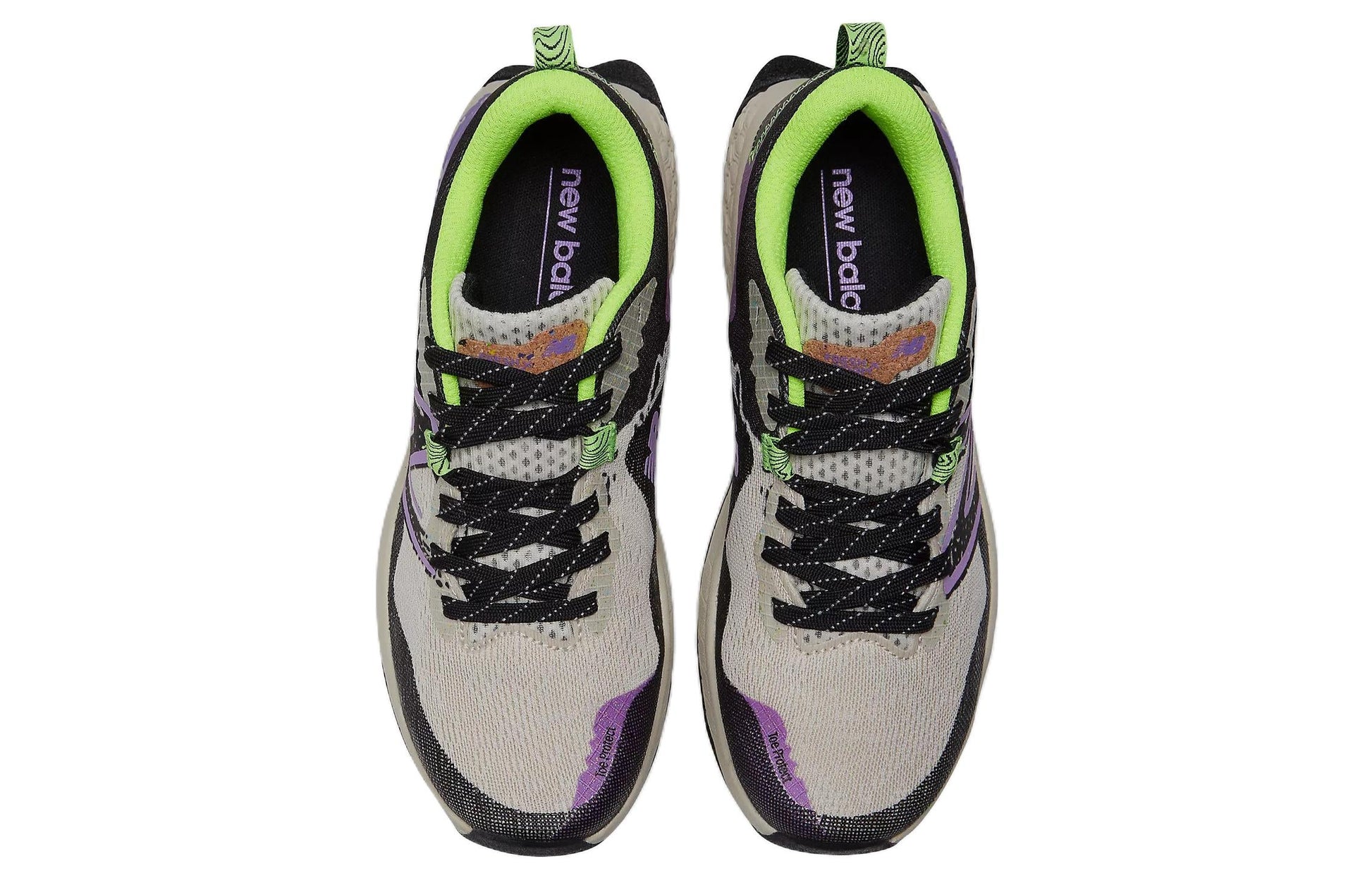 (WMNS) New Balance Fresh Foam X Hierro v7 'Electric Purple Pixel Green' WTHIERS7