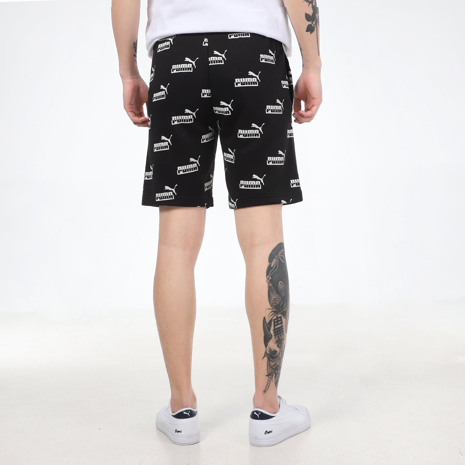 PUMA Amplified 9" Short 'Black White' 589090-01