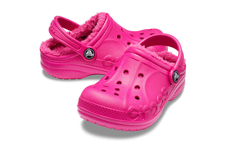 (GS) Crocs Baya Lined Clogs 'Candy Pink' 205977-6X3