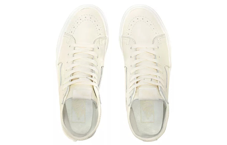 Vans Soft Leather SK8-HI White VN0A4U1624H