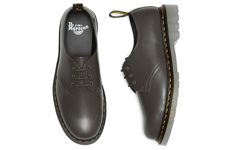 Dr. Martens 1461 Iced Smooth Leather Oxford Shoes 'Olive Green' 26936481