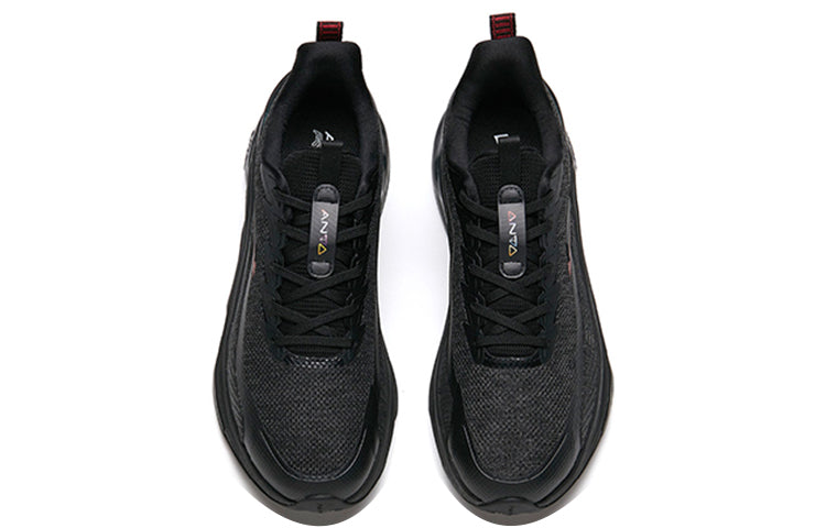 ANTA Running Series Sneakers 'Black Red White' 112145502-2
