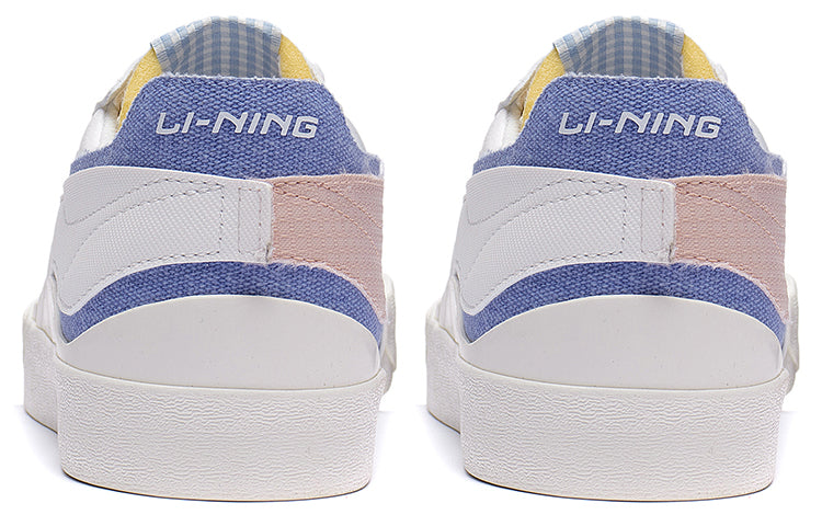 (WMNS) Li-Ning Fashion Skate Shoes 'White Blue Pink' AGCT162-3