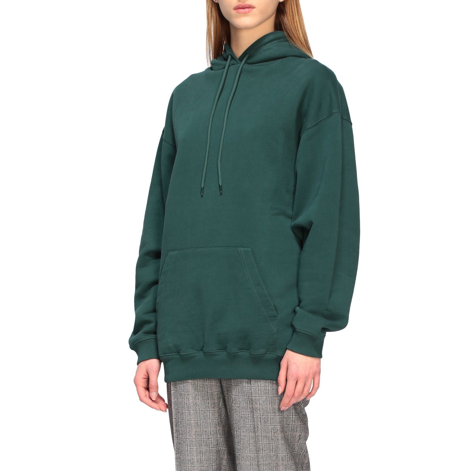 Balenciaga Back Alphabet Logo Loose Green 570798THV793230