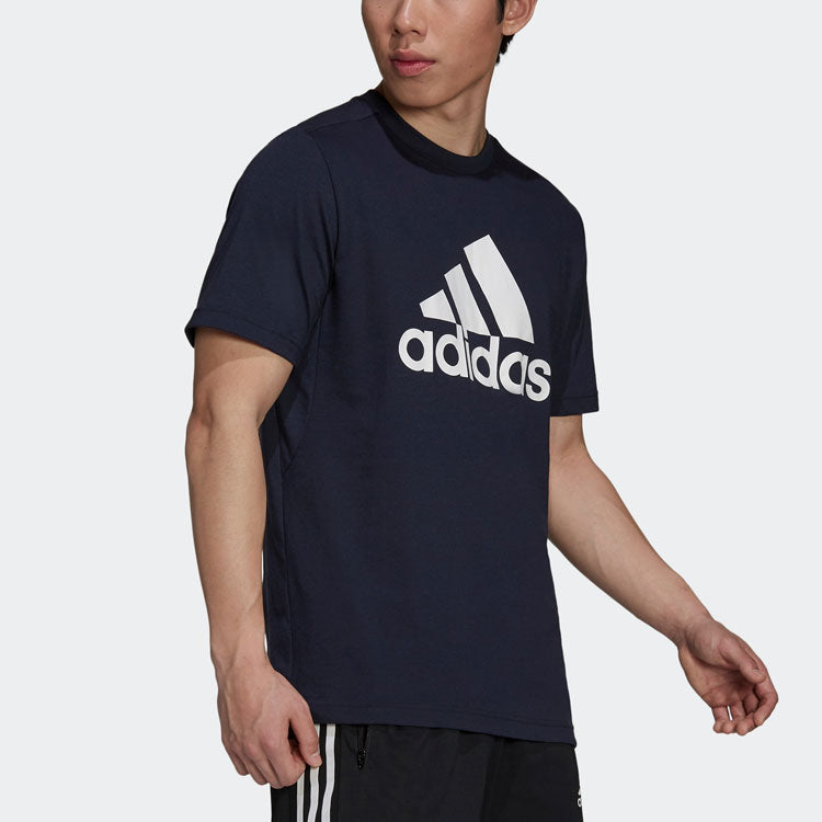 adidas AEROREADY Designed 2 Move Feelready Sport Logo T-Shirt 'Legend Ink' H30255