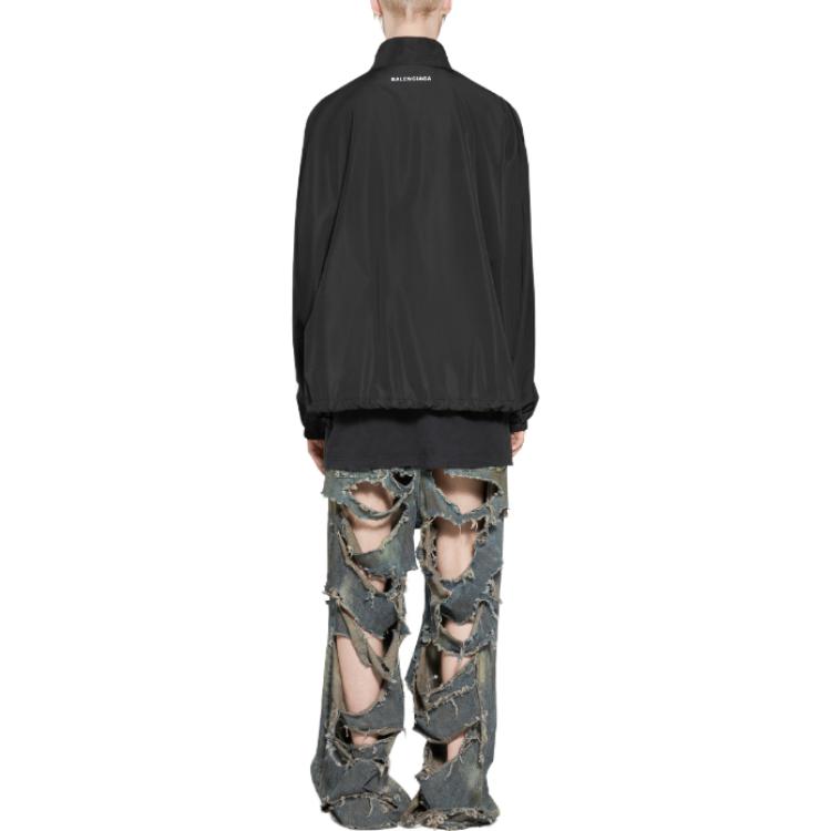 Balenciaga Minimal Tracksuit Jacket 'Black' 746484TYD361000