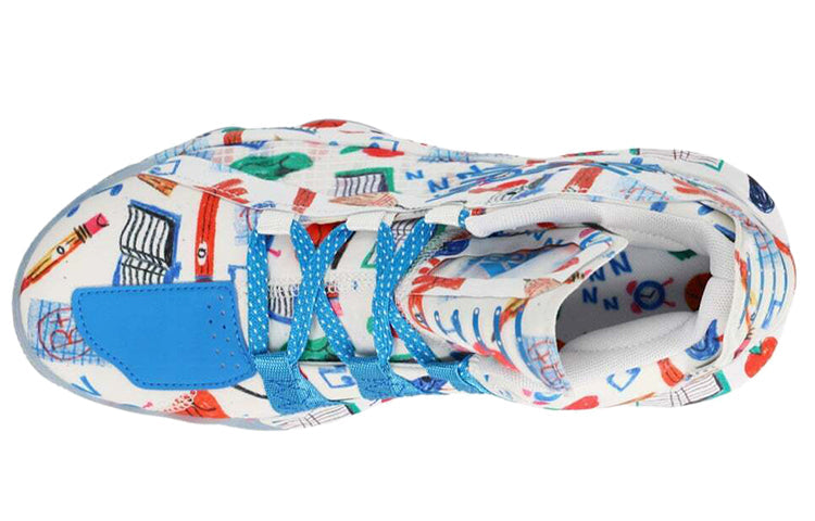 adidas D lillard 6 'White Blue Red' FX4484
