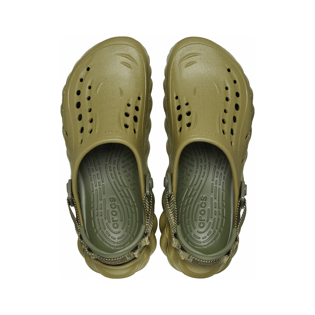 Crocs Echo Clogs 'Olive Green' 207937-3UA