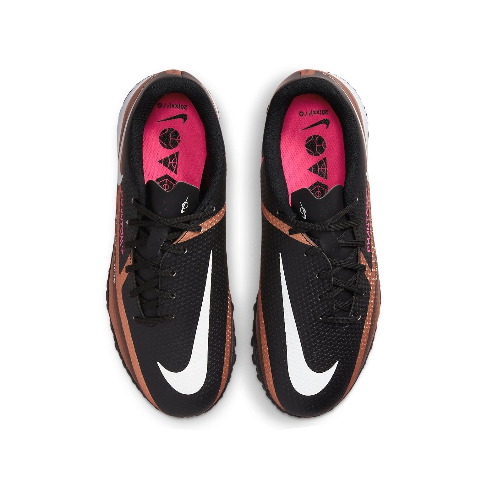(GS) Nike Phantom GT2 Academy TF 'Metallic Copper Black' DR6062-810